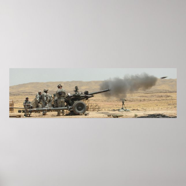 Affiche Howitzer M119 (Devant)