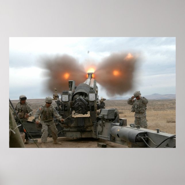Affiche Howitzer M198 (Devant)