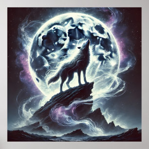 Affiche Howl of the Cosmos - Spirit of the Night