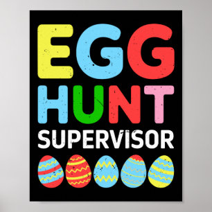 Affiche Howzat28 - Superviseur de chasse aux oeufs Famille