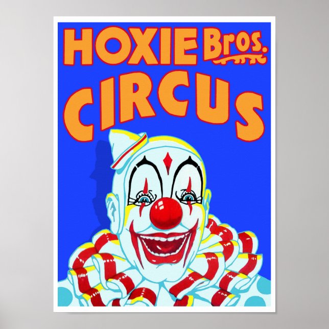 Affiche Hoxie Bros. Cirque (Devant)