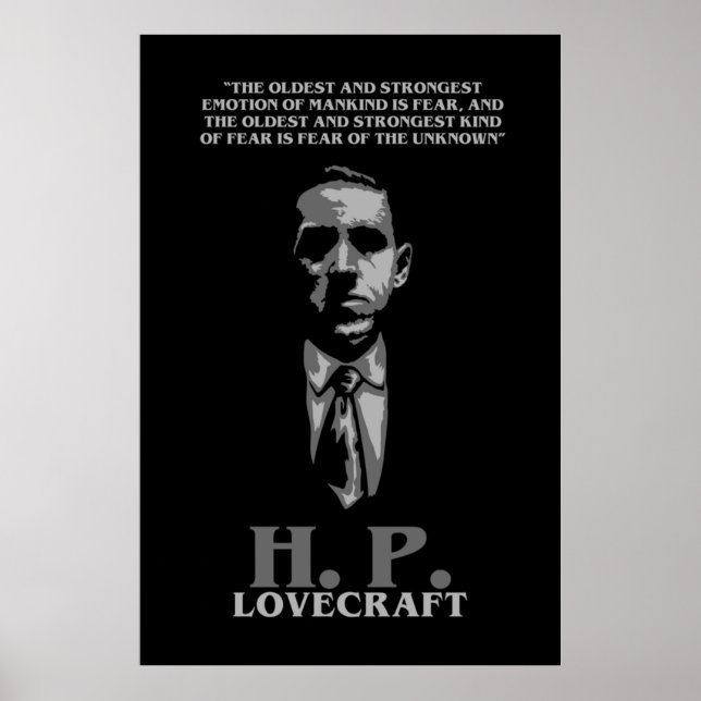Affiche HP Lovecraft (Devant)