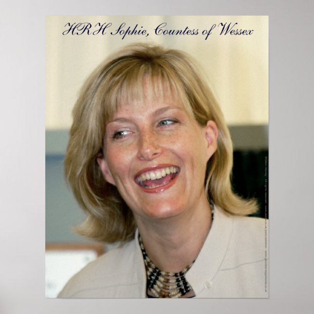 Affiche HRH Sophie, comtesse de Wessex 2003 (Devant)