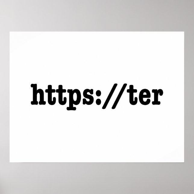 Affiche https://ter / code html (Devant)