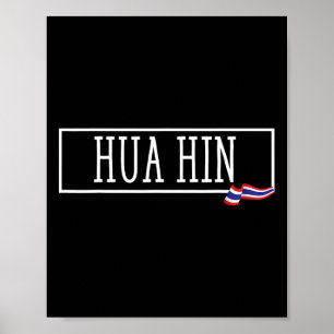 Affiche Hua Hin Thaïlande Souvenir Siam Prathet Femmes tha