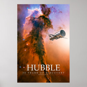 Affiche Hubble - 30 ans de découverte
