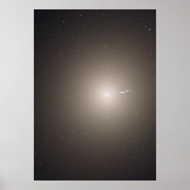 Affiche Hubble ACS Image de Galaxie elliptique M87 (Devant)