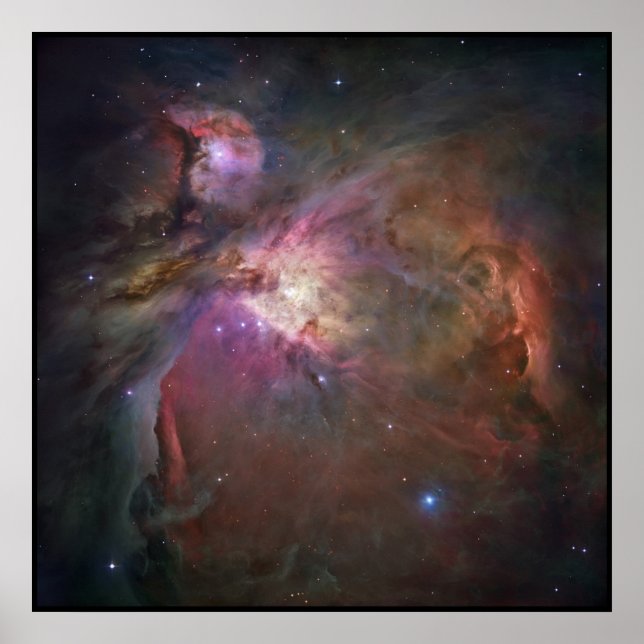 Affiche Hubble Orion Nebula (Devant)