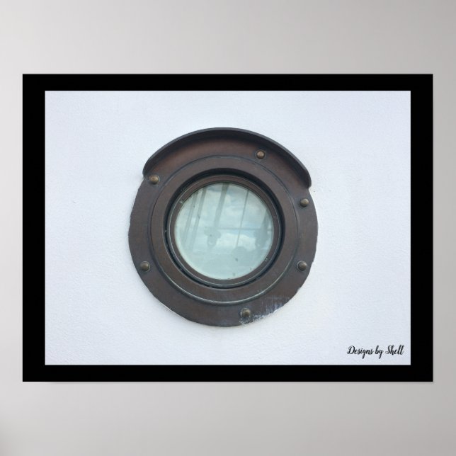 Affiche Hublot de navire (Devant)