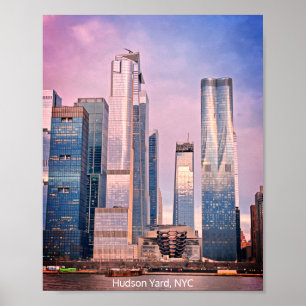 Affiche Hudson Yard Manhattan New York City