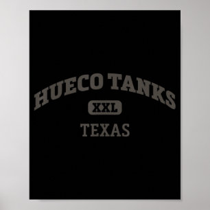 Affiche Hueco Tanks College Style Rock Escalade Area Desig