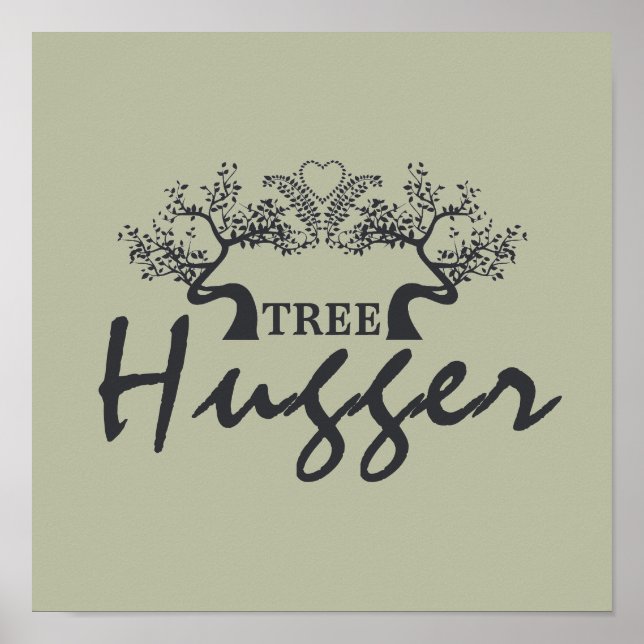 Affiche Hugger d'arbre (Devant)