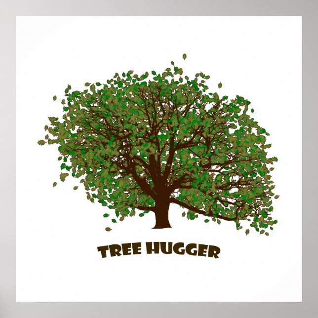 Affiche Hugger d'arbre (Devant)