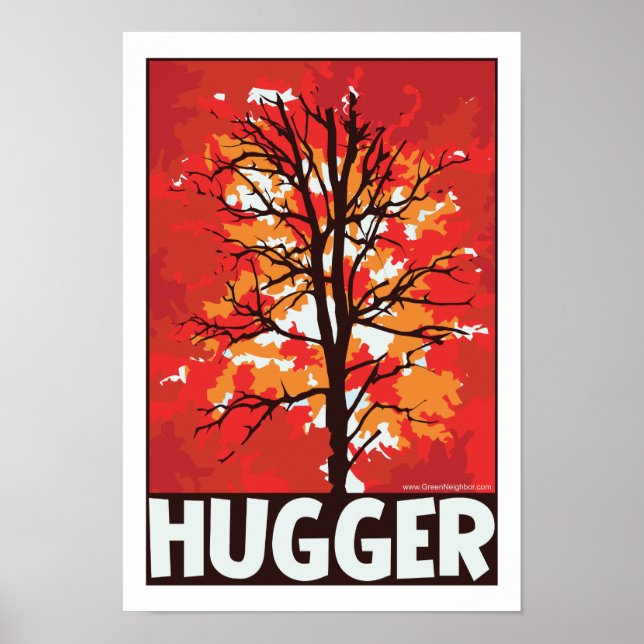 Affiche Hugger d'arbre (Devant)