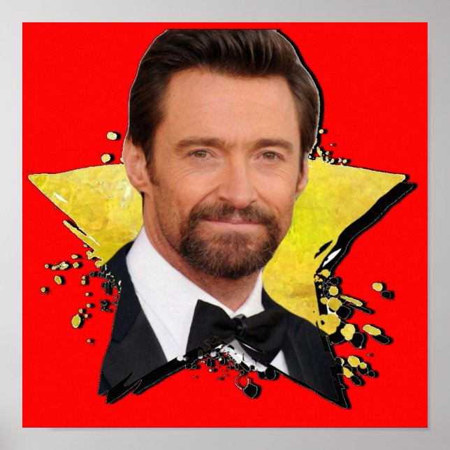 Affiche Hugh jackman (Devant)