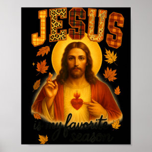 Affiche Hugvyn Action de grâce Jésus est ma saison préféré