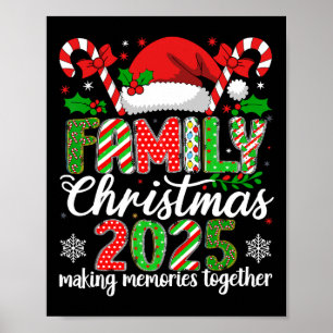 Affiche Hugvyn Famille de Noël Noël 2025 Matching Ou
