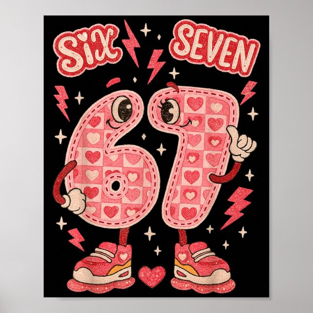Affiche Hugvyn Six Seven Saint-Valentin Amour 67 Préparato (Devant)