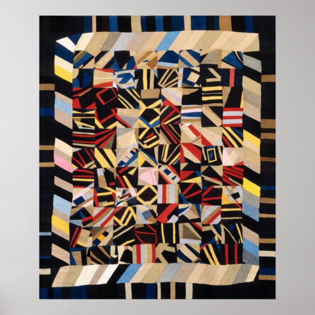 Affiche Huile fine géométrique (Devant)