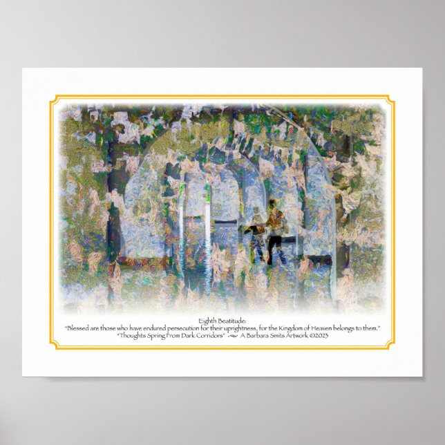 Affiche Huitième taille de béatitude 8,5x11 (Devant)