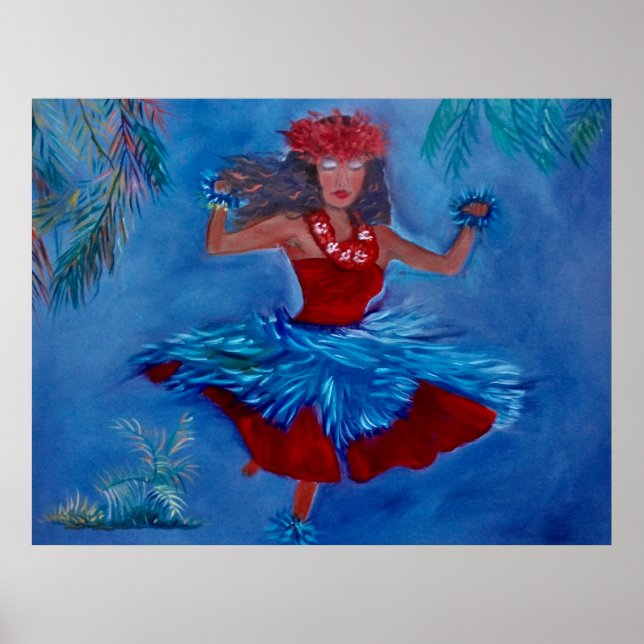 Affiche Hula Dance (Devant)
