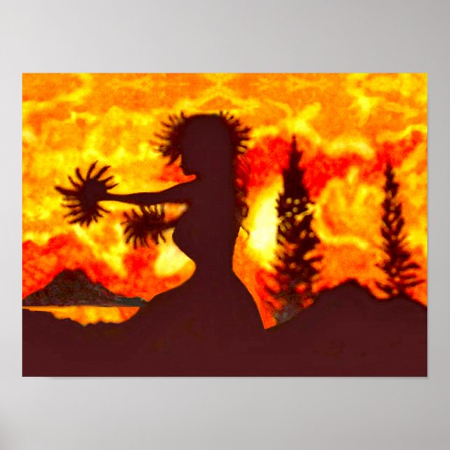 Affiche Hula Dancer  (Devant)