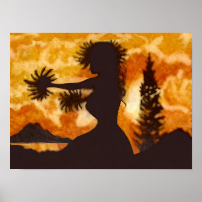 Affiche Hula Dancer  (Devant)