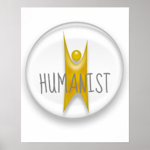 Affiche Humanist Happy Human