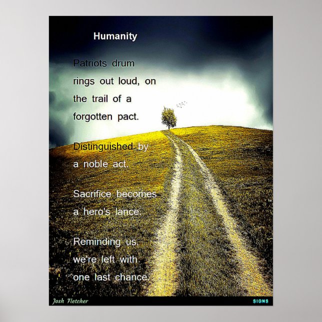 Affiche Humanité (Devant)