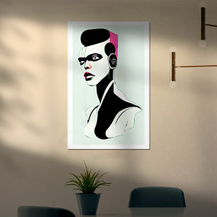 Affiche Humanoïdes - Modèle 05