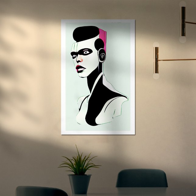 Affiche Humanoïdes - Modèle 05 (Créateur téléchargé)