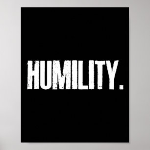 Affiche Humility Tang Soo Do Martial Arts 7 Tenets