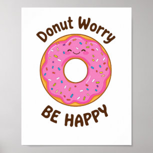 Affiche Humour alimentaire positif et sucré