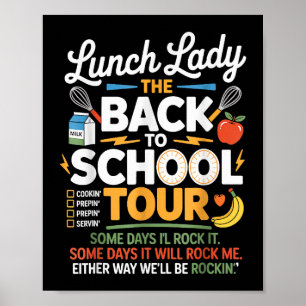 Affiche Humour alimentaire Retour à l'école