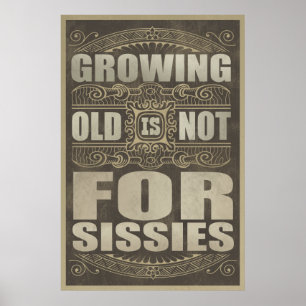 Affiche Humour de la vieillesse