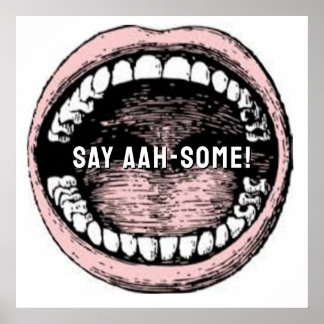 Affiche Humour dentaire dentiste