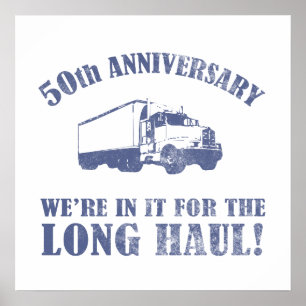 Affiche humour du 50e anniversaire (Long Haul)