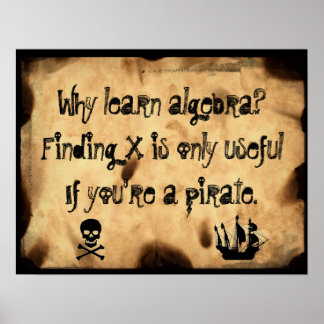Affiche Humour pirate
