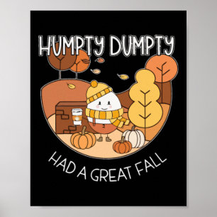Affiche Humpty Dumpty A Eu Une Grande Chute