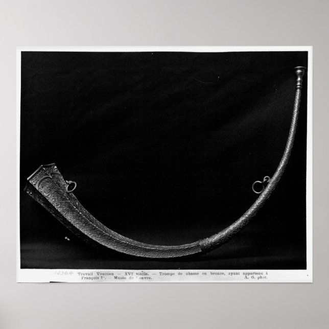 Affiche Hunting Horn belonging to Francois I (Devant)
