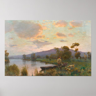 Affiche Huntsmen et Hounds Sergei Ivanovich Vasilkovsky