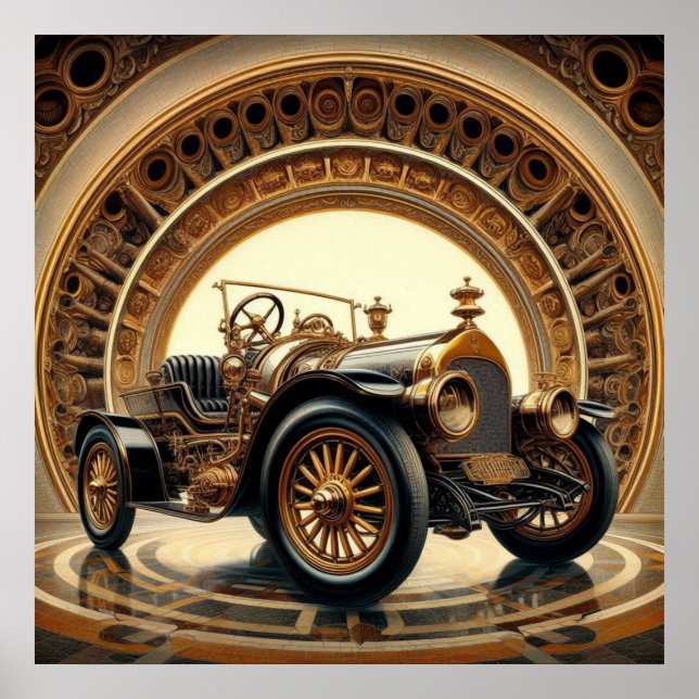 Affiche Hupmobile Modèle 20 Roadster 02X (Devant)