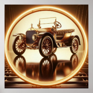 Affiche Hupmobile Modèle 20 Roadster 04X