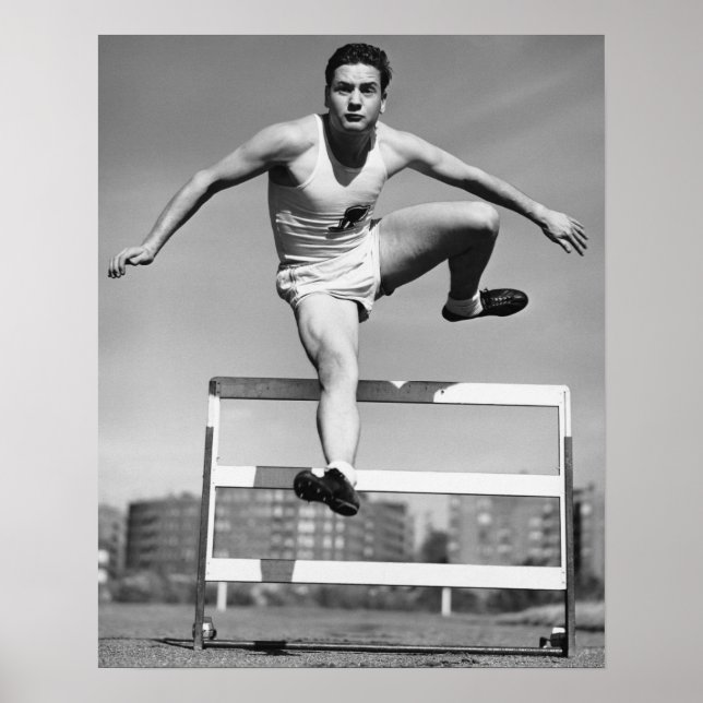 Affiche Hurdling (Devant)
