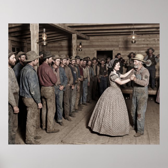 Affiche Hurdy Gurdy Girl (Devant)