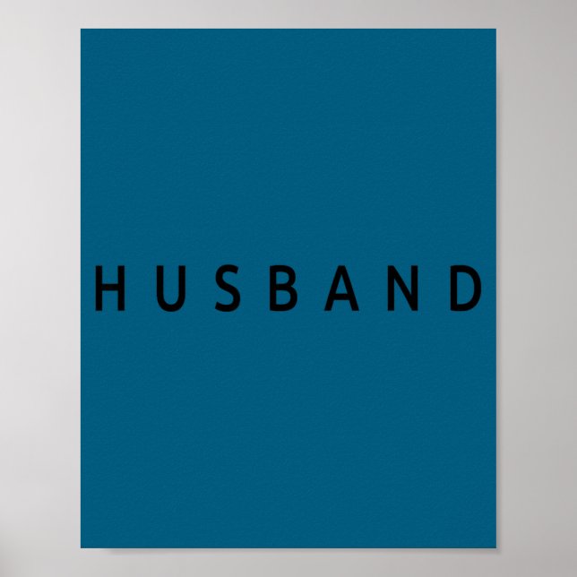 Affiche Husband Wedding Married Couple Wife Matching Husba (Devant)