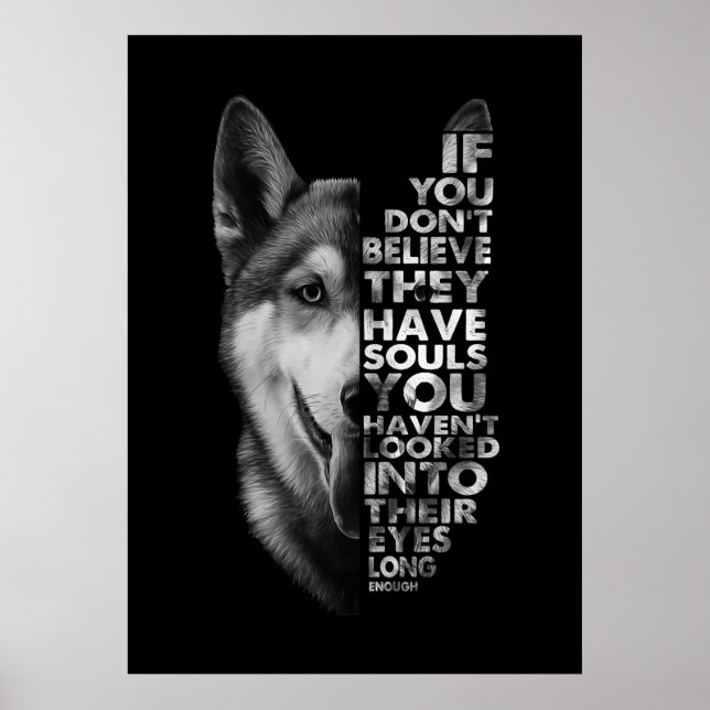 Affiche Husky If You Don't (Devant)