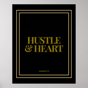 Affiche Hustle & Coeur