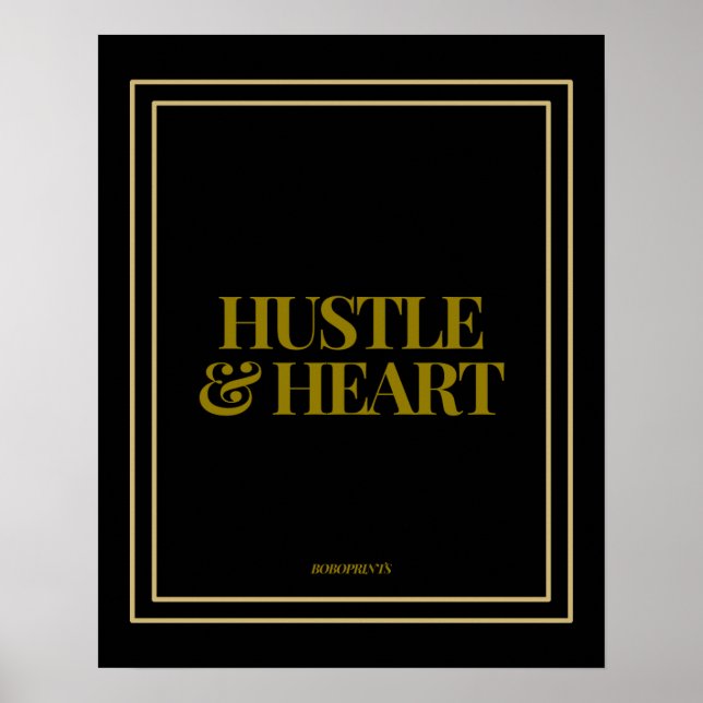 Affiche Hustle & Coeur (Devant)