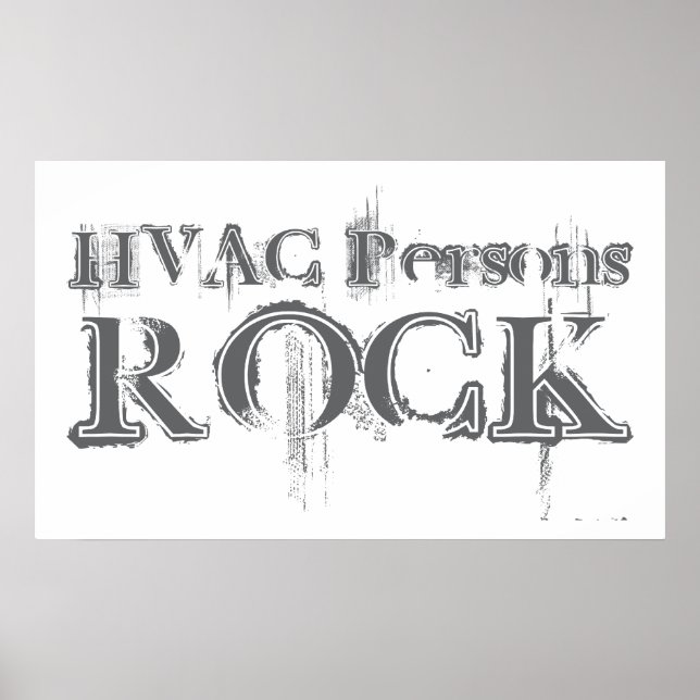 Affiche HVAC Persons Rock (Devant)